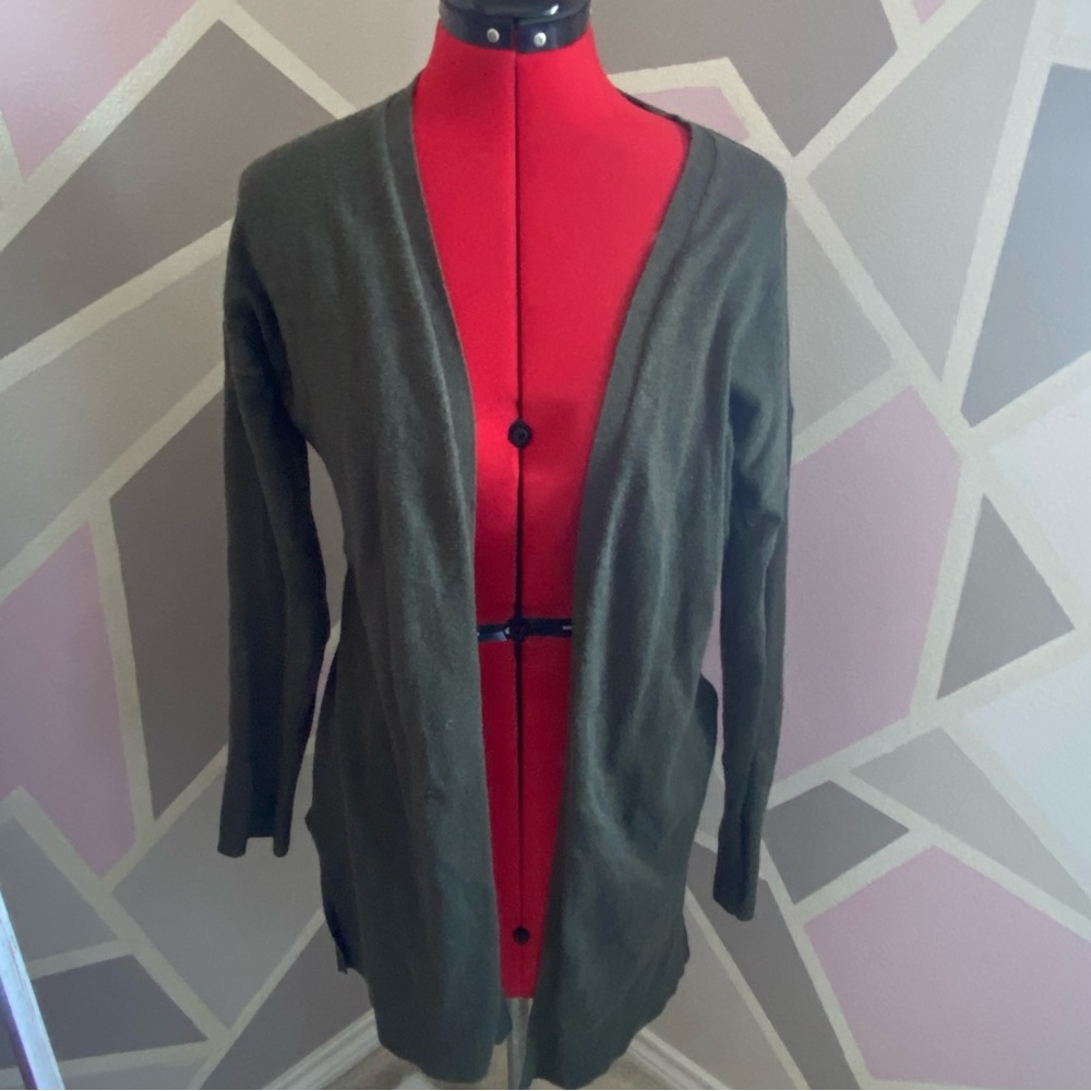 A New Day Cardigan, Green, Size Medium